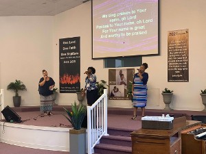 Women Singing in the Church